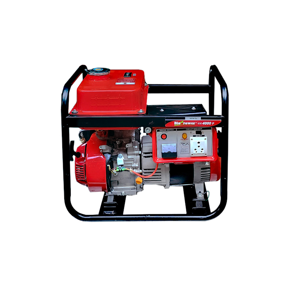4 KVA Portable Petrol Generator, Model GE-4000P, Recoil Start